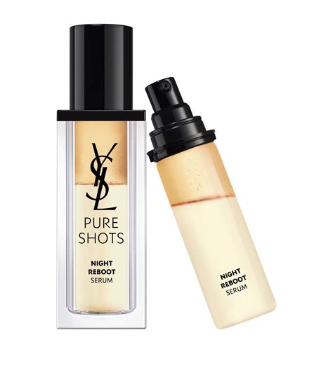 ysl night reboot serum ingredients|ysl pure shots night serum.